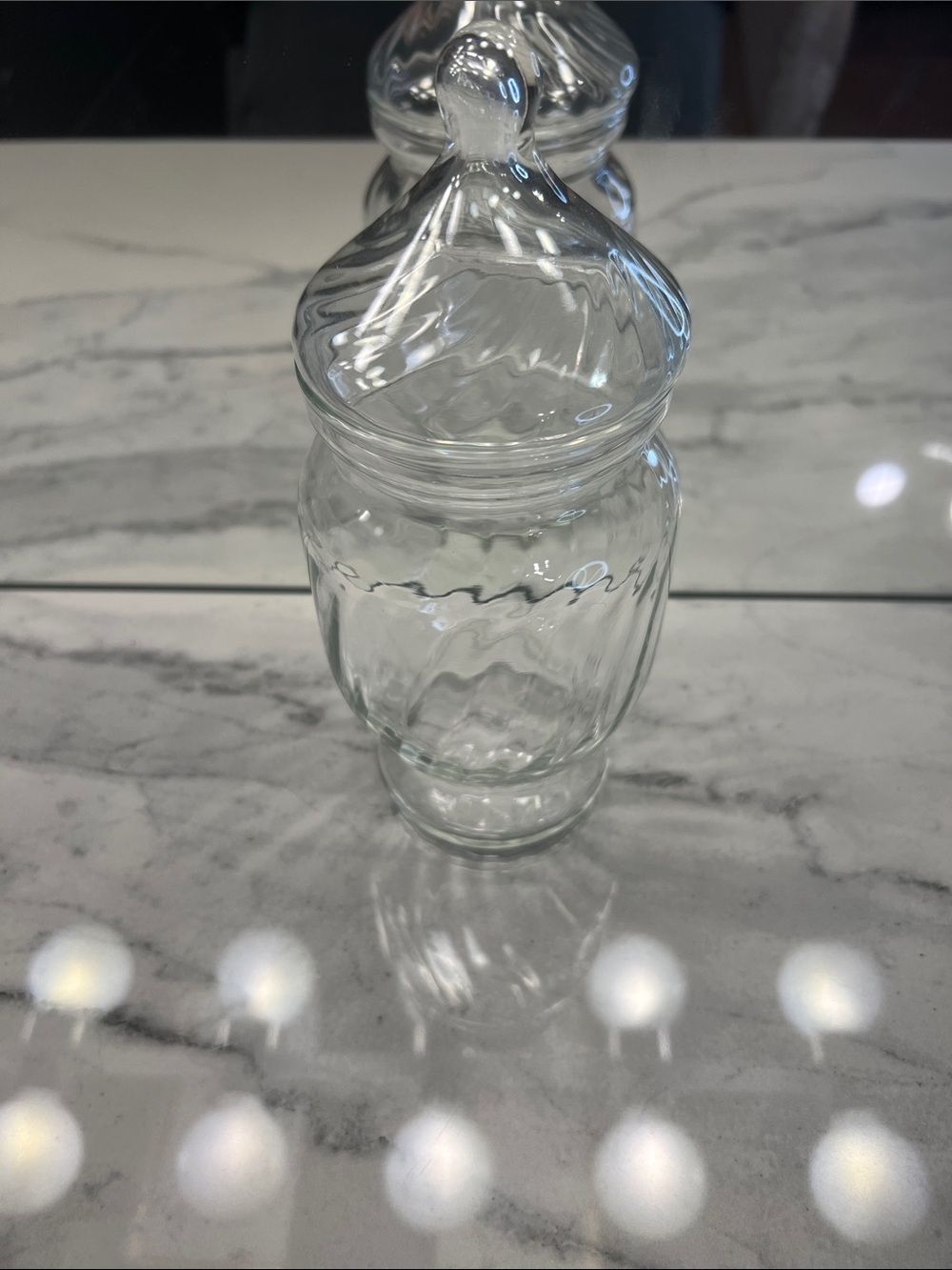 Antique Glass Candy Jar 🍬